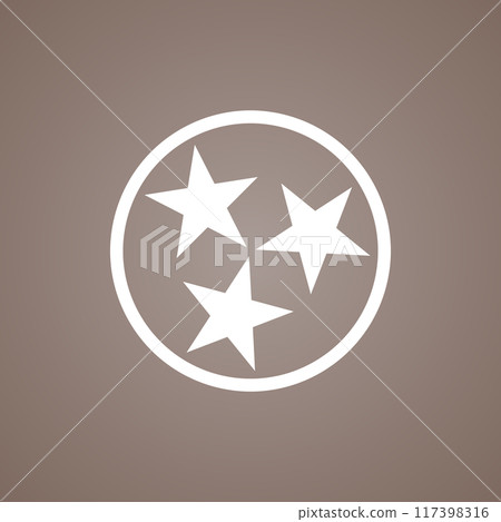 Symbol from the flag of Tennessee Symbol from the flag of Tennessee 117398316