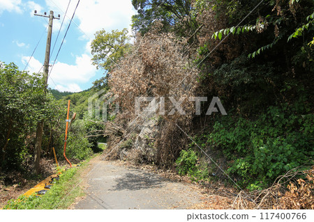 災害滑坡 災害滑坡 117400766