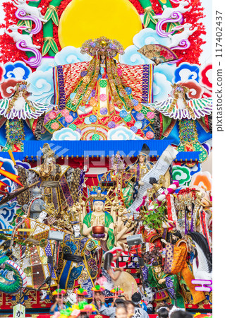 "Aomori Prefecture" Gorgeous float competition Hachinohe Sansha Taisai Summer 117402437