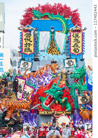 「青森縣」華麗花車大賽 八戶三社大祭 夏日 117402443