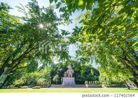 「青森縣」夏天/八戶公園的新綠景觀 八戶市 117402564