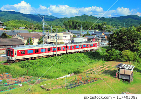 夏日的吉野線綠意盎然 117403082