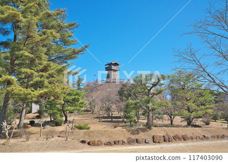 [Medieval Yumegahara (Mountain Castle)] Miyama, Bisei-cho, Ibara City, Okayama Prefecture 117403090