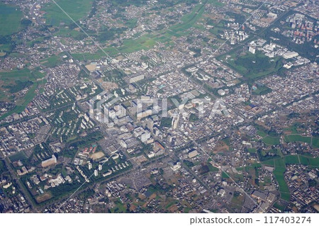 [航拍照片] 筑波快車終點站 筑波站週邊 117403274