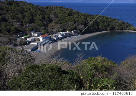 View of Osezaki Coast View of Osezaki Coast 117403613
