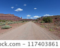 Scenery along Utah State Route 128 near Moab, Utah. 117403861