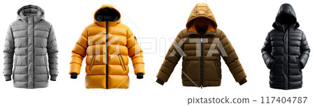 Down jacket set 117404787
