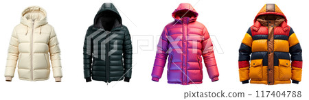 Down jacket set 117404788
