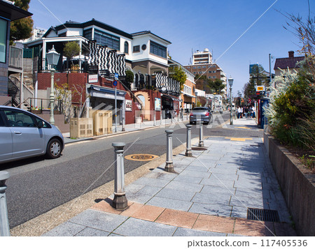 The streets of Sannomiya, Kobe, Hyogo The streets of Sannomiya, Kobe, Hyogo 117405536