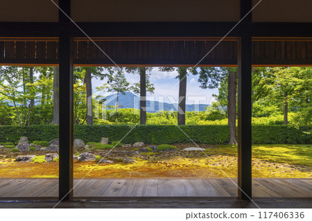 Summer in Kyoto Rakuhoku: Beautiful garden at Entsuji Temple Summer in Kyoto Rakuhoku: Beautiful garden at Entsuji Temple 117406336
