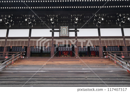 Front of Shishinden Hall of the Kyoto Imperial Palace Front of Shishinden Hall of the Kyoto Imperial Palace 117407317
