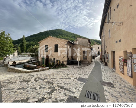 Rasiglia a small village in Umbria Italy Rasiglia a small village in Umbria Italy 117407567