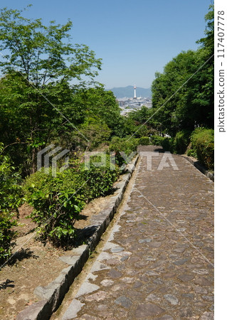 從鳥野陸寮前眺望京都市 從鳥野陸寮前眺望京都市 117407778