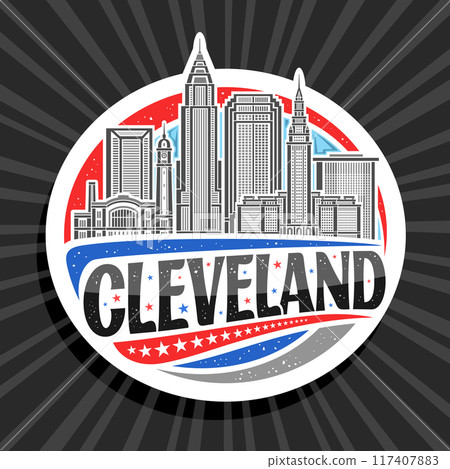 Vector logo for Cleveland Vector logo for Cleveland 117407883