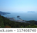 View of Tomo's summer townscape from Ushiroyama 117408740