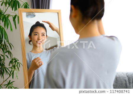 Female portrait Female portrait 117408741