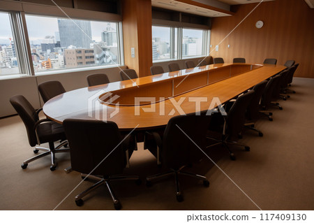 Conference room with a profound feeling 117409130
