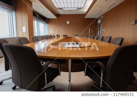 Conference room with a profound feeling 117409131