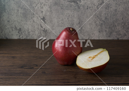 Red Pear Star Crimson Image 117409160