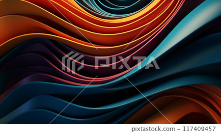 抽象艺术感3D动感渐变背景图片 117409457