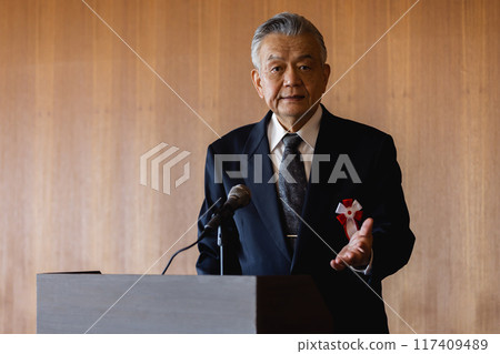 賓客問候/政治家宣言 117409489