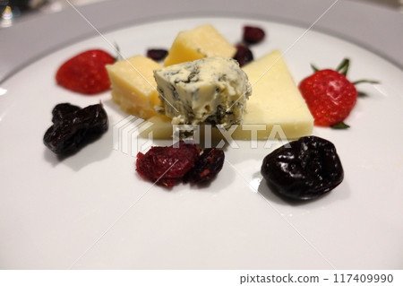 Dinner on the luxury cruise ship MSC Bellissima 117409990