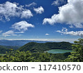 從赤城山看到的夏日風景_翠綠色的小沼澤 117410570