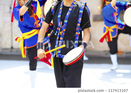 Palanku during the Okinawan Eisa Dance 117413107