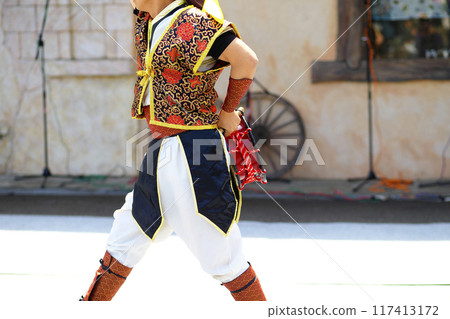 Shimedaiko during the Okinawan Eisa dance performance 117413172