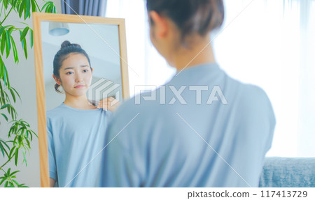 Female portrait Female portrait 117413729