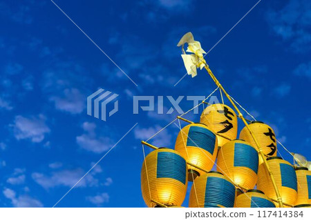 Tohoku summer festival: Kanto at the Akita Kanto Festival in Akita City, Akita Prefecture Tohoku summer festival: Kanto at the Akita Kanto Festival in Akita City, Akita Prefecture 117414384