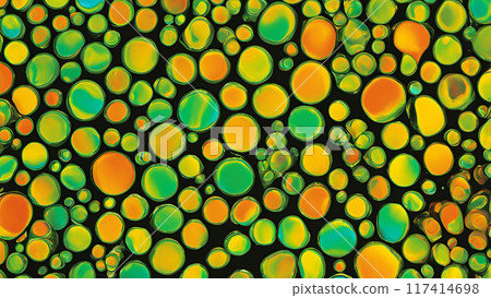 彩色圓圈無縫圖案 117414698