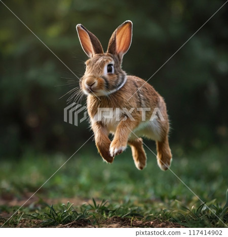 cute rabbit adorable bunny hare 117414902