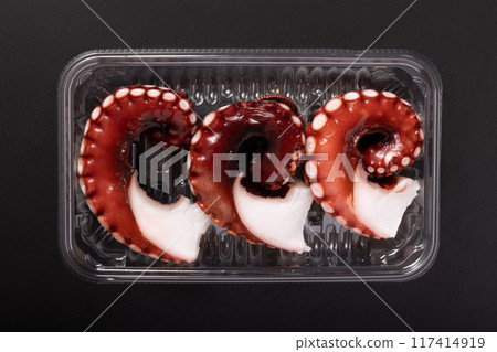 [Shizugawa Bay, Miyagi Prefecture] Steamed octopus 117414919