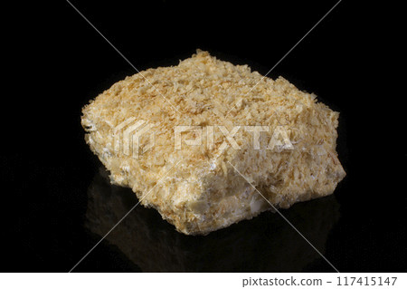 Puff pastry cake.Russian dessert Napoleon 117415147