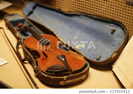 Ancient violin 117415412