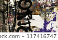 Collage of Old Colorful Posters. Ripped Torn Crumpled Paper. Wall Backdrop Placard Texture. Urban Street Posters Collage. Concert Posters Multilayered Seamless Loop Stop Motion 117416747