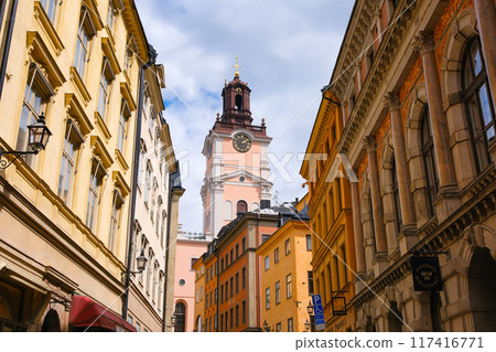 瑞典斯德哥爾摩老城格姆拉斯坦的城市景觀 117416771