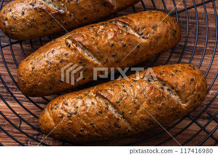 黑芝麻麵包 黑芝麻麵包 117416980