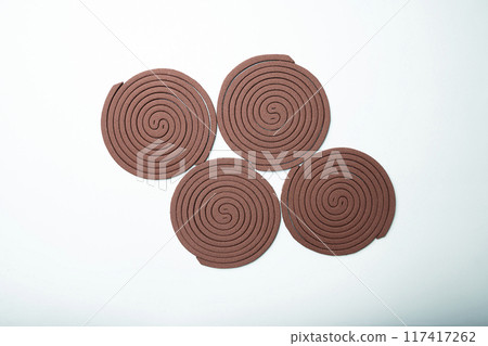 Mosquito coils with a spiral design 117417262