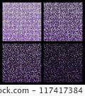 Hologram circle purple 117417384
