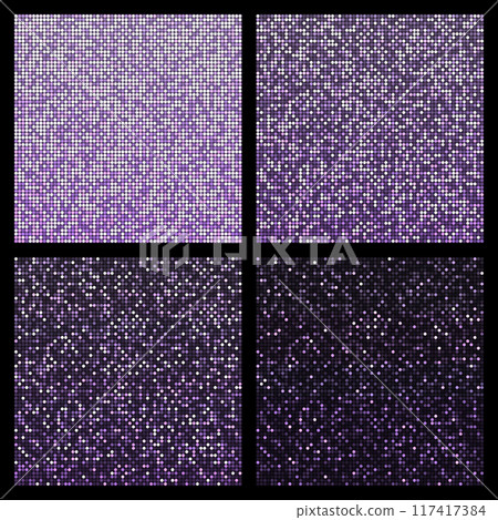 Hologram circle purple 117417384
