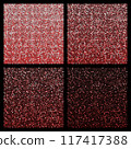 Hologram Circle Red 117417388