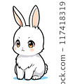 Rabbit clipart 117418319