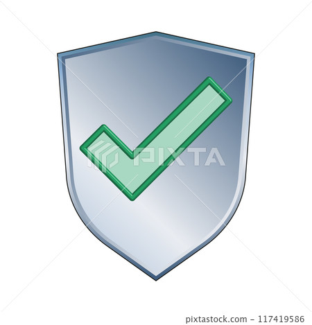 Check icon design template 117419586