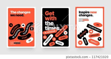 Layout template for events or business related. Layout template for events or business related. 117421020