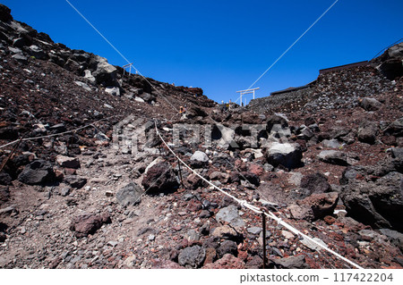 富士山禦殿場路線山頂鳥居 117422204