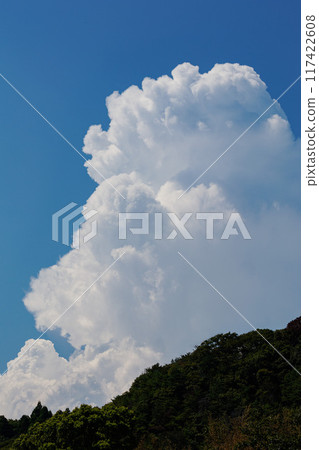 沸騰的夏日雲彩02 117422608