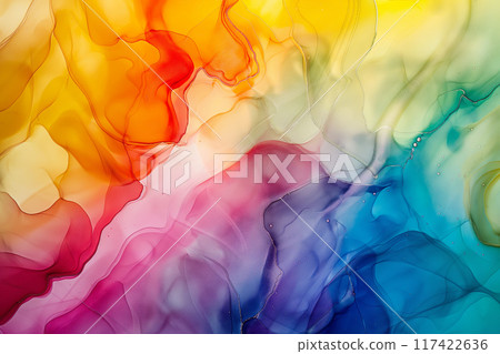 Abstract background in watercolor 117422636