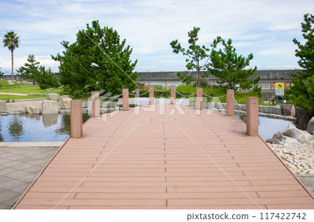 靜岡縣燒津市自然豐富的公園“魚船” 117422742